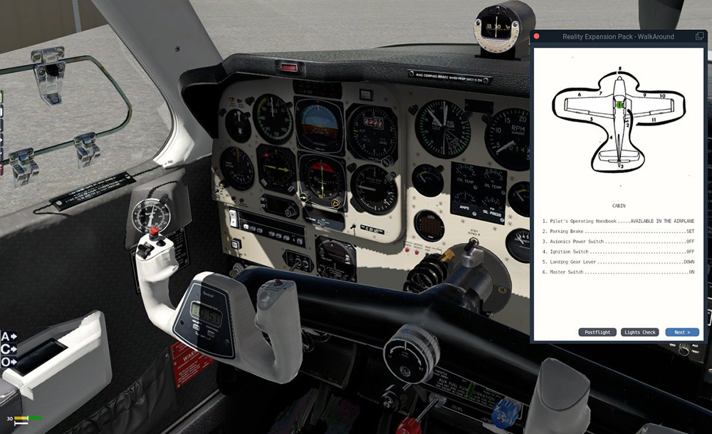 Reality Expansion Pack for Bonanza F33A (XP11)